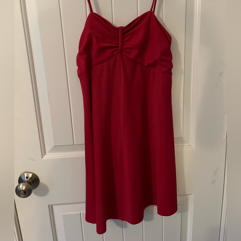 Vintage red dress